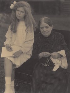 Ma og Georgia Engelhard af Alfred Stieglitz