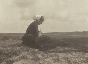 Reparation af net af Alfred Stieglitz