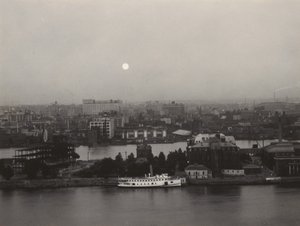 New York set fra 405 E 54th Street af Alfred Stieglitz