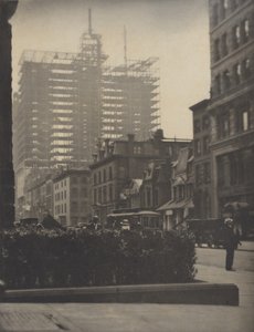 Det gamle og det nye New York af Alfred Stieglitz