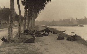 Ved Seinen – i nærheden af Paris af Alfred Stieglitz