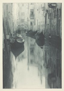Refleksion-Venedig af Alfred Stieglitz