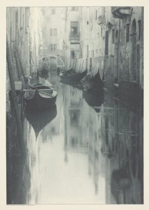Refleksion-Venedig af Alfred Stieglitz