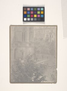 Snapshot--Fra mit vindue, Berlin (fotogravure) af Alfred Stieglitz