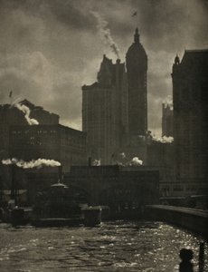 Ambitionernes by, 1910. af Alfred Stieglitz