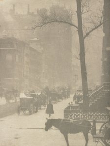 Gaden, Design til en plakat (fotogravure) af Alfred Stieglitz