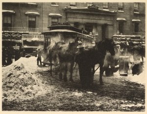 Terminalen, 1893. af Alfred Stieglitz