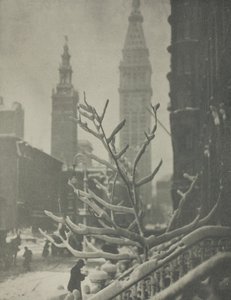 Two Towers, New York af Alfred Stieglitz