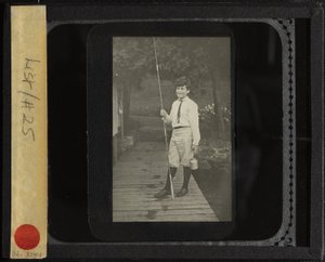 Uden titel (Howard med fiskestang) af Alfred Stieglitz