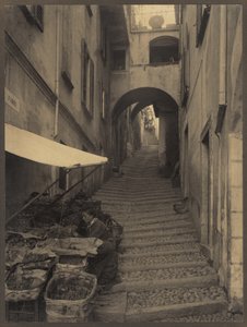 Via Fiori, Bellagio af Alfred Stieglitz