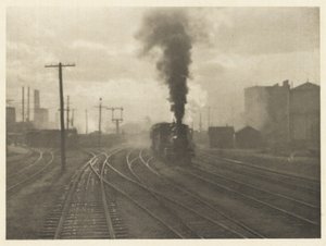 XIII. The Hand of Man, neg. 1902; tryk 1911 (fotogravure på papir) af Alfred Stieglitz