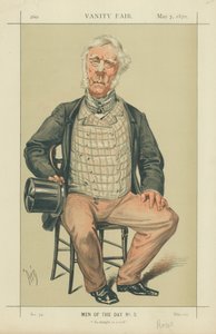 Admiral Rous, Så lige som et rør, 7. maj 1870, tegnefilm Vanity Fair