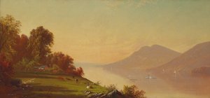 Eftermiddag på Hudson, 1867