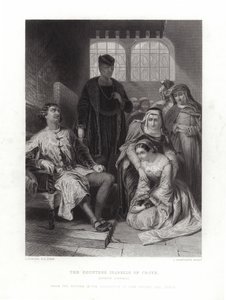 Grevinde Isabelle af Croye af Alfred W. Elmore