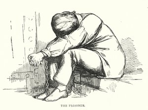 Hans Christian Andersen: Et billede fra fæstningsmuren (litografi) af Alfred Walter (after) Bayes