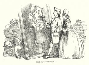 H.C. Andersen: Snedronningen (litografi) af Alfred Walter (after) Bayes