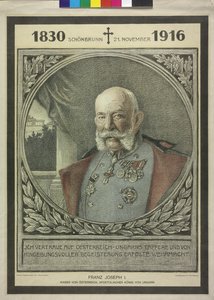 Franz Joseph I kejser af Østrig af Alfred Wesemann