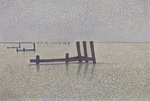 Engelske Kanal ved Nieuwpoort. Omkring 1889
