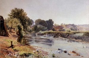 Lidt Old England Half Sleep af Alfred William Hunt