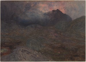 Trifaen-dalen af Alfred William Hunt