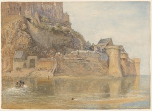 Voldene, Mont St. Michel, Frankrig af Alfred William Hunt