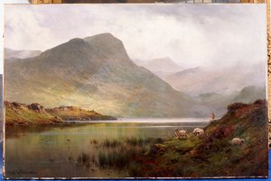 Loch Ness af Alfred de Breanski