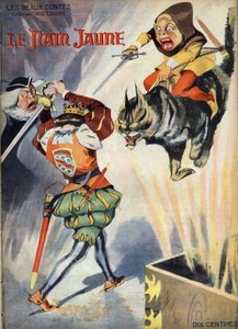 Dværgegul - Tale de Tale af Marie Catherine (Marie -Catherine) af Aulnoy (1651-1705) - Illustration af Vaccari og Carrey i "" Beaux Tales "" Collection "" Our Leisure "" "CA. 1910 - Privat samling