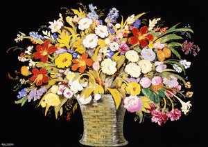 Blomsterarrangement af Alfredo Ramos Martinez
