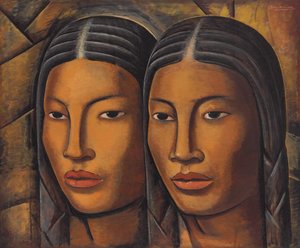 Tvillingerne; Las Gemelas, ca. 1930 (olie på lærred)