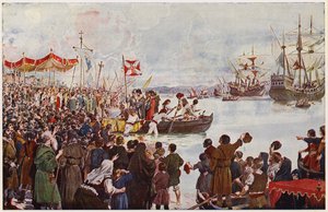 Vasco da Gama på vej til Indien