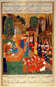 En janitsjarofficer, der rekrutterer devsirme til Sultan Suleyman I (1495-1566), fra 