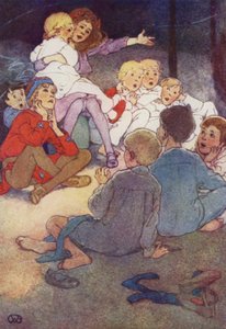 Wendy fortalte sin historie (farve litho)