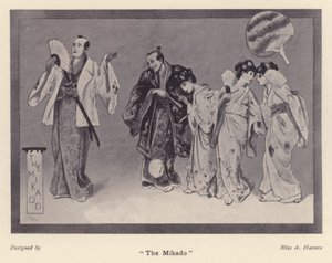 "The Mikado" (litho)