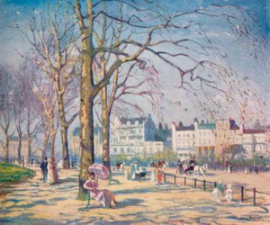 Forår i Hyde Park, c1910