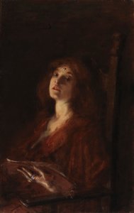 En sang, ca. 1895. af Alice Pike Barney