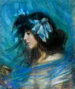 Drømmeland, ca. 1906 (pastel på papir)