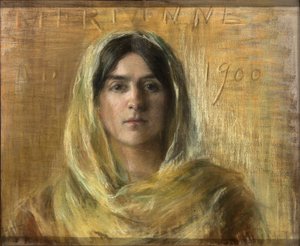 Marianne i gul af Alice Pike Barney