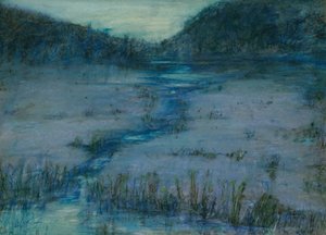 Marskland ved solnedgang af Alice Pike Barney