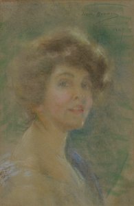Selvportræt, 1909 af Alice Pike Barney