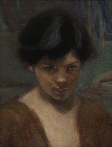 Studienkopf eines Jungen