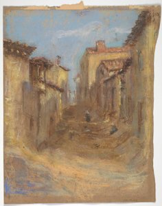 Village Street af Alice Pike Barney