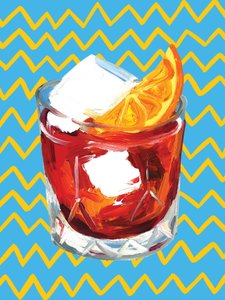 Negroni Blue af Alice Straker