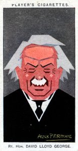 David Lloyd George, 1. jarl Lloyd-George, britisk premierminister, 1926.