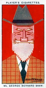 George Bernard Shaw, irsk dramatiker, 1926. af Alick P. F. Ritchie