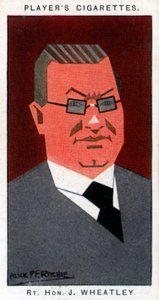 John Wheatley, skotsk politiker, 1926. af Alick P. F. Ritchie