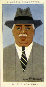 Aga Khan III af Alick Penrose Forbes Ritchie