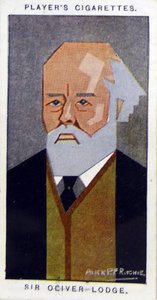 Sir Oliver Joseph Lodge af Alick Penrose Forbes Ritchie