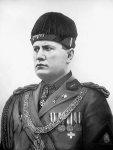 Benito Mussolini (s/h foto)