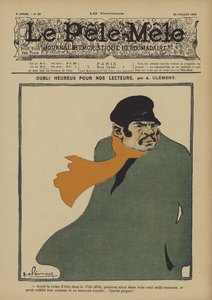 Glad glemsel for vores læsere. Illustration til Le Pele-Mele, 1902