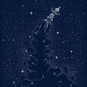 Den kosmiske blækspruttes opstigning af Alirıza ÇAKIR